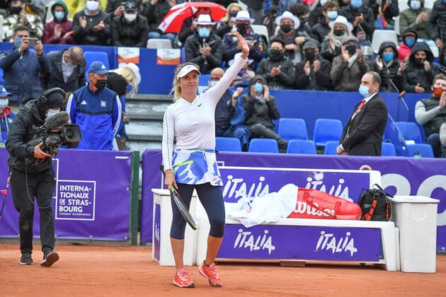 Tennis - Internationaux de Strasbourg 2020 - Svitolina Ukraine bat Elena Rybakina Kazakstan - - 26 09 2020 TENNIS : Internationaux de Strasbourg 2020 -France - 26 09 2020 ChrysleneCaillaud Panoramic 