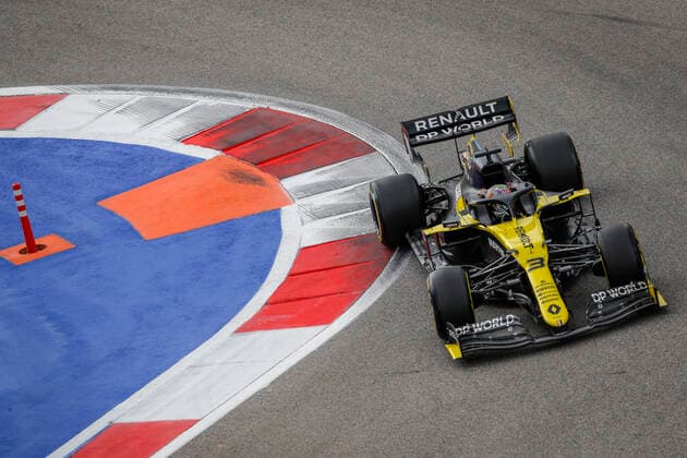 Motorsports: FIA Formula One World Championship, WM, Weltmeisterschaft 2020, Grand Prix of Russia Motorsports: FIA Formula One World Championship 2020, Grand Prix of Russia, 3 Daniel Ricciardo (AUS, Renault DP World F1 Team),
