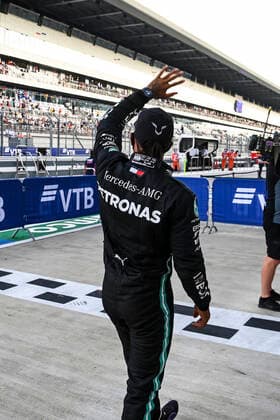Motorsports: FIA Formula One World Championship, WM, Weltmeisterschaft 2020, Grand Prix of Russia Motorsports: FIA Formula One World Championship 2020, Grand Prix of Russia, 44 Lewis Hamilton (GBR, Mercedes-AMG Petronas Formula One Team),