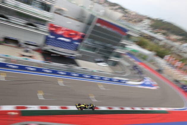 Motorsports: FIA Formula One World Championship, WM, Weltmeisterschaft 2020, Grand Prix of Russia, 31 Esteban Ocon (FRA, Renault DP World F1 Team), Sochi Russia