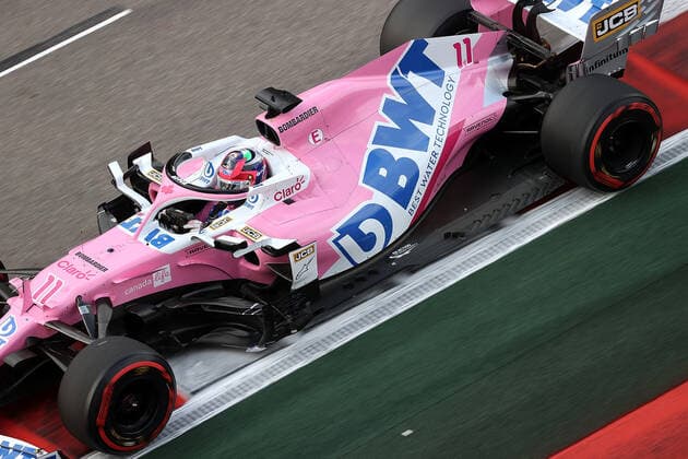 FORMULA 1 VTB RUSSIAN GRAND PRIX 2020 26.09.2020, Sochi Autodrom, Sochi, FORMULA 1 VTB RUSSIAN GRAND PRIX 2020 , im Bild Sergio Perez (MEX 11), BWT Racing Point F1 Team