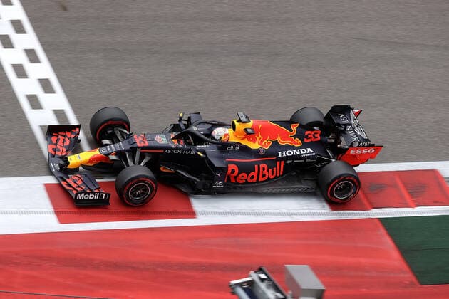 FORMULA 1 VTB RUSSIAN GRAND PRIX 2020 26.09.2020, Sochi Autodrom, Sochi, FORMULA 1 VTB RUSSIAN GRAND PRIX 2020 , im Bild Max Verstappen (NEL 33), Aston Martin Red Bull Racing