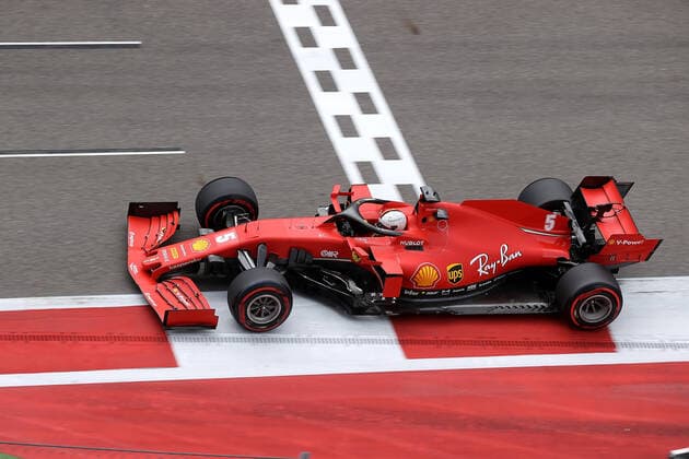 FORMULA 1 VTB RUSSIAN GRAND PRIX 2020 26.09.2020, Sochi Autodrom, Sochi, FORMULA 1 VTB RUSSIAN GRAND PRIX 2020 , im Bild Sebastian Vettel (GER 5), Scuderia Ferrari