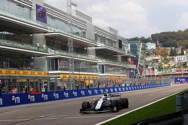FORMULA 1 VTB RUSSIAN GRAND PRIX 2020 26.09.2020, Sochi Autodrom, Sochi, FORMULA 1 VTB RUSSIAN GRAND PRIX 2020 , im Bild Nicholas Latifi (CAN 6), Rokit Williams Racing