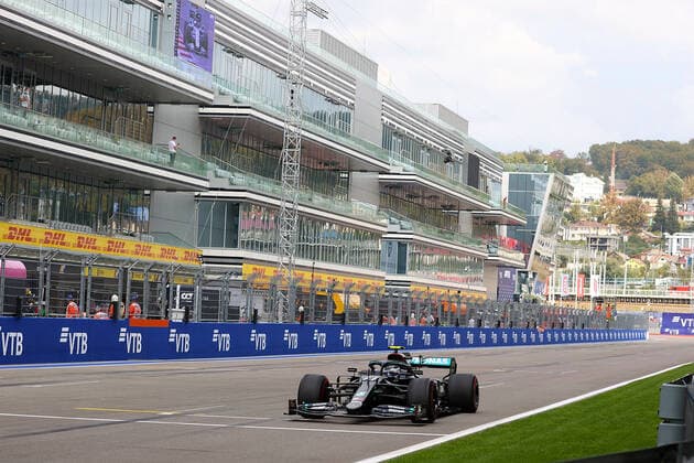 FORMULA 1 VTB RUSSIAN GRAND PRIX 2020 26.09.2020, Sochi Autodrom, Sochi, FORMULA 1 VTB RUSSIAN GRAND PRIX 2020 , im Bild Valtteri Bottas (FIN 77), Mercedes-AMG Petronas F1 Team