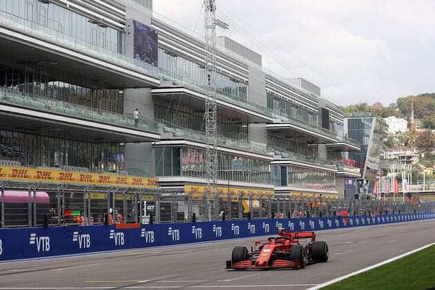 FORMULA 1 VTB RUSSIAN GRAND PRIX 2020 26.09.2020, Sochi Autodrom, Sochi, FORMULA 1 VTB RUSSIAN GRAND PRIX 2020 , im Bild Charles Leclerc (MCO 16), Scuderia Ferrari
