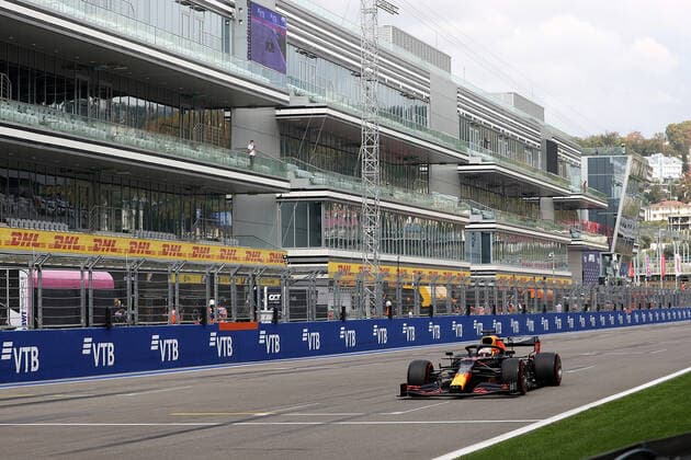 FORMULA 1 VTB RUSSIAN GRAND PRIX 2020 26.09.2020, Sochi Autodrom, Sochi, FORMULA 1 VTB RUSSIAN GRAND PRIX 2020 , im Bild Max Verstappen (NEL 33), Aston Martin Red Bull Racing