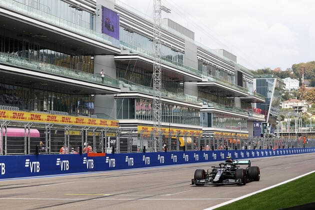 FORMULA 1 VTB RUSSIAN GRAND PRIX 2020 26.09.2020, Sochi Autodrom, Sochi, FORMULA 1 VTB RUSSIAN GRAND PRIX 2020 , im Bild Valtteri Bottas (FIN 77), Mercedes-AMG Petronas F1 Team