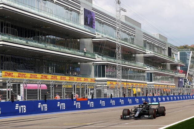 FORMULA 1 VTB RUSSIAN GRAND PRIX 2020 26.09.2020, Sochi Autodrom, Sochi, FORMULA 1 VTB RUSSIAN GRAND PRIX 2020 , im Bild Lewis Hamilton (GB 44), Mercedes-AMG Petronas F1 Team