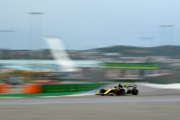 Motorsports: FIA Formula One World Championship, WM, Weltmeisterschaft 2020, Grand Prix of Russia Motorsports: FIA Formula One World Championship 2020, Grand Prix of Russia, 3 Daniel Ricciardo (AUS, Renault DP World F1 Team),