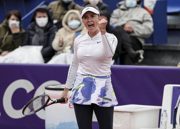 Elina Svitolina (UKR) vs Elena Rybakina (KAZ) The final match of the WTA, Tennis Damen international open tennis tournament of Strasbourg, eastern France, on September 26 , 2020. TENNIS : Open de Strasbourg - finale _ 26 09 2020 ElyxandroCEGARRA PANORAMIC 