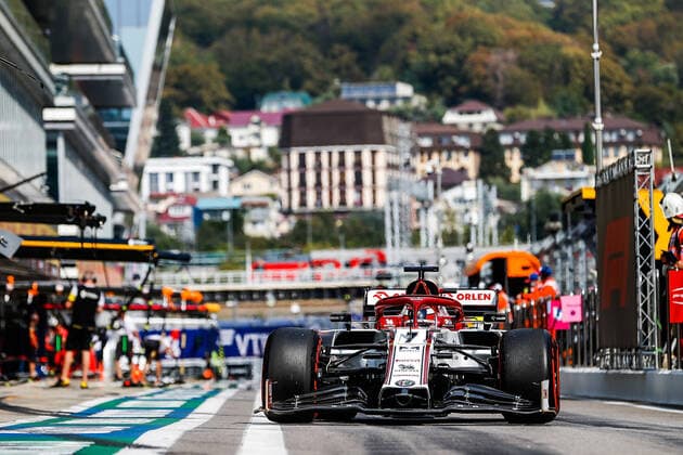 FORMULA 1 VTB RUSSIAN GRAND PRIX 2020 26.09.2020, Sochi Autodrom, Sochi, FORMULA 1 VTB RUSSIAN GRAND PRIX 2020 , im Bild Kimi Raikkonen (FIN 7), Alfa Romeo Racing ORLEN