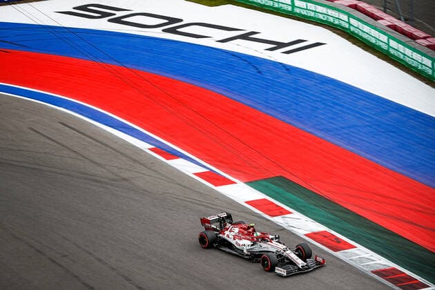 FORMULA 1 VTB RUSSIAN GRAND PRIX 2020 26.09.2020, Sochi Autodrom, Sochi, FORMULA 1 VTB RUSSIAN GRAND PRIX 2020 , im Bild Antonio Giovinazzi (ITA 99), Alfa Romeo Racing ORLEN