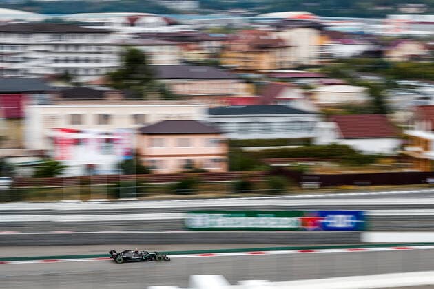 FORMULA 1 VTB RUSSIAN GRAND PRIX 2020 26.09.2020, Sochi Autodrom, Sochi, FORMULA 1 VTB RUSSIAN GRAND PRIX 2020 , im Bild Valtteri Bottas (FIN 77), Mercedes-AMG Petronas F1 Team