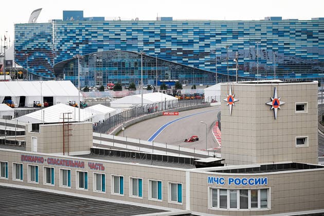 FORMULA 1 VTB RUSSIAN GRAND PRIX 2020 26.09.2020, Sochi Autodrom, Sochi, FORMULA 1 VTB RUSSIAN GRAND PRIX 2020 , im Bild Charles Leclerc (MCO 16), Scuderia Ferrari