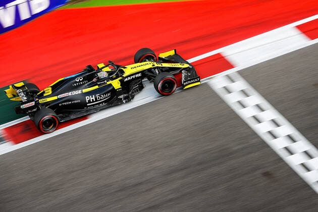 FORMULA 1 VTB RUSSIAN GRAND PRIX 2020 26.09.2020, Sochi Autodrom, Sochi, FORMULA 1 VTB RUSSIAN GRAND PRIX 2020 , im Bild Daniel Ricciardo (AUS 3), Renault DP World F1 Team