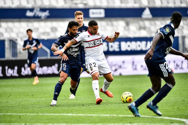 Walter Benitez (ogc) FOOTBALL : Bordeaux vs Nice - 5eme Journee de L1 Uber Eats - Bordeaux - 27 09 2020 ThierryBreton Panoramic 