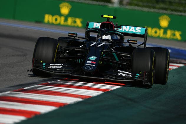 Motorsports: FIA Formula One World Championship, WM, Weltmeisterschaft 2020, Grand Prix of Russia Motorsports: FIA Formula One World Championship 2020, Grand Prix of Russia, 77 Valtteri Bottas (FIN, Mercedes-AMG Petronas Formula One Team),