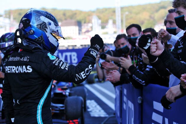 Motorsports: FIA Formula One World Championship, WM, Weltmeisterschaft 2020, Grand Prix of Russia Motorsports: FIA Formula One World Championship 2020, Grand Prix of Russia, 77 Valtteri Bottas (FIN, Mercedes-AMG Petronas Formula One Team),