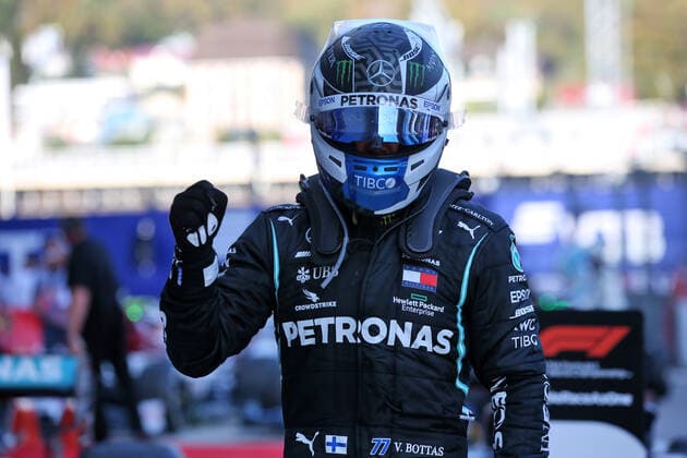 Motorsports: FIA Formula One World Championship, WM, Weltmeisterschaft 2020, Grand Prix of Russia Motorsports: FIA Formula One World Championship 2020, Grand Prix of Russia, 77 Valtteri Bottas (FIN, Mercedes-AMG Petronas Formula One Team),