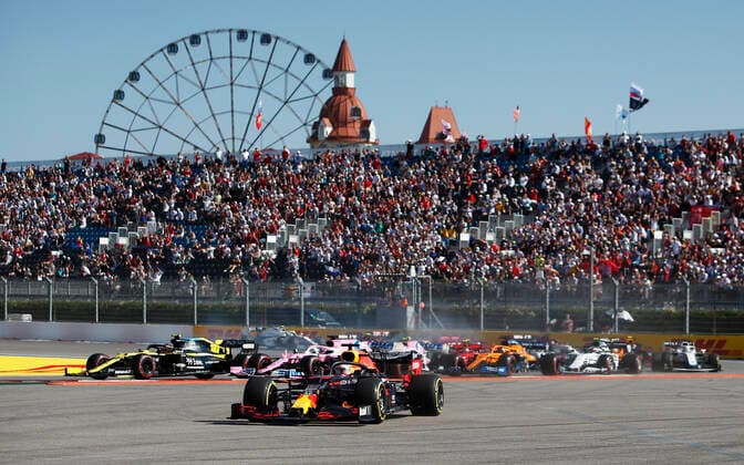 Motorsports: FIA Formula One World Championship, WM, Weltmeisterschaft 2020, Grand Prix of Russia Motorsports: FIA Formula One World Championship 2020, Grand Prix of Russia, 33 Max Verstappen (NLD, Aston Martin Red Bull Racing),
