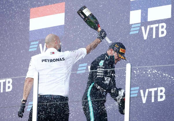 Motorsports: FIA Formula One World Championship, WM, Weltmeisterschaft 2020, Grand Prix of Russia Motorsports: FIA Formula One World Championship 2020, Grand Prix of Russia, 77 Valtteri Bottas (FIN, Mercedes-AMG Petronas Formula One Team),