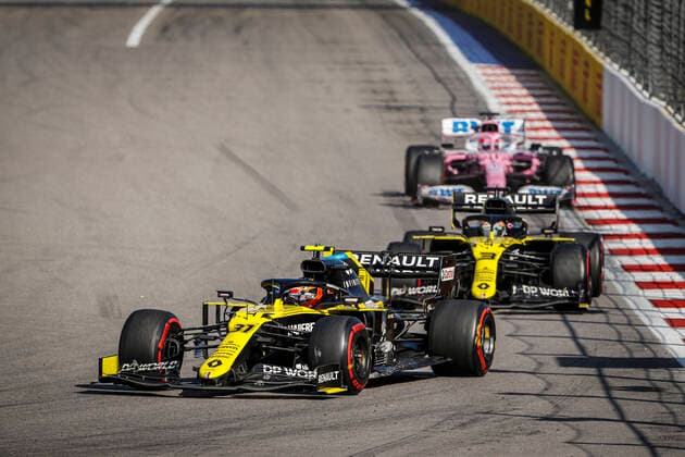 Motorsports: FIA Formula One World Championship, WM, Weltmeisterschaft 2020, Grand Prix of Russia, 31 Esteban Ocon (FRA, Renault DP World F1 Team), Sochi Russia