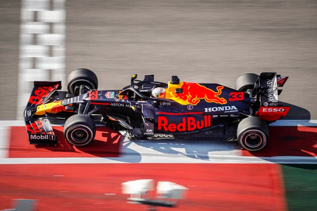 Motorsports: FIA Formula One World Championship, WM, Weltmeisterschaft 2020, Grand Prix of Russia, 33 Max Verstappen (NLD, Aston Martin Red Bull Racing), Sochi Russia