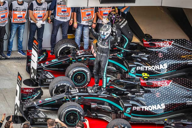 Motorsports: FIA Formula One World Championship, WM, Weltmeisterschaft 2020, Grand Prix of Russia, 77 Valtteri Bottas (FIN, Mercedes-AMG Petronas Formula One Team), Sochi Russia
