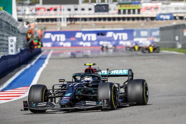 Motorsports: FIA Formula One World Championship, WM, Weltmeisterschaft 2020, Grand Prix of Russia, 77 Valtteri Bottas (FIN, Mercedes-AMG Petronas Formula One Team), Sochi Russia