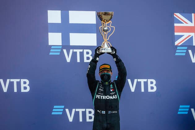 Motorsports: FIA Formula One World Championship, WM, Weltmeisterschaft 2020, Grand Prix of Russia, 77 Valtteri Bottas (FIN, Mercedes-AMG Petronas Formula One Team), Sochi Russia