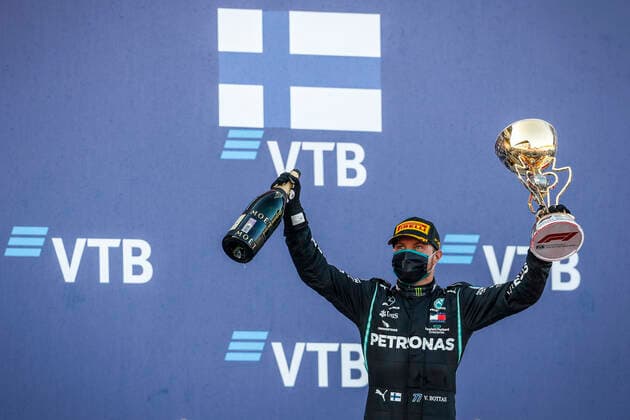 Motorsports: FIA Formula One World Championship, WM, Weltmeisterschaft 2020, Grand Prix of Russia, 77 Valtteri Bottas (FIN, Mercedes-AMG Petronas Formula One Team), Sochi Russia