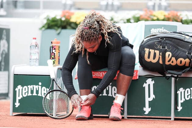 TENNIS - WTA, Tennis Damen French Open 2020 PARIS,FRANCE,28.SEP.20 - TENNIS - WTA Tour, French Open, Roland Garros, Grand Slam. Image shows Serena Williams (USA). GEPAxpictures xPatrickxSteiner