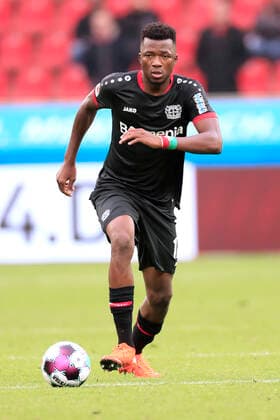 TAPSOBA Team Bayer 04 Leverkusen DFL Fussball Bundesliga Saison 2020-2021 Spiel Bayer 04 Leverkusen - RB Leipzig 1 : 1 am 26. September in Leverkusen DFL REGULATIONS PROHIBIT ANY USE OF PHOTOGRAPHS as IMAGE SEQUENCES and or QUASI-VIDEO