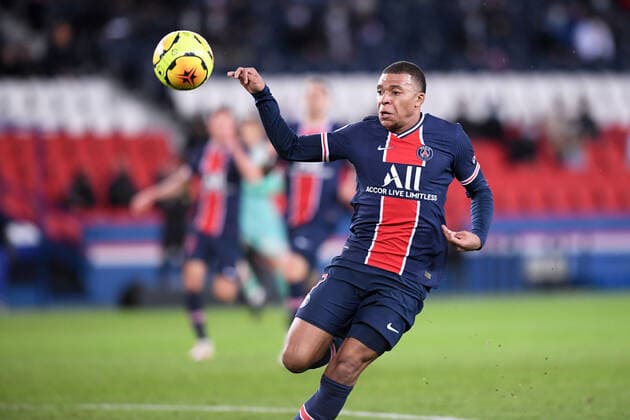 07 KYLIAN MBAPPE (PSG) FOOTBALL : Paris SG vs Angers - Ligue 1 Uber Eats - 02 10 2020 FEP Panoramic 