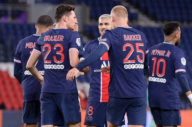 JOIE - FAIR PLAY - 23 JULIAN DRAXLER (PSG) FOOTBALL : Paris SG vs Angers - Ligue 1 Uber Eats - 02 10 2020 FEP Panoramic 