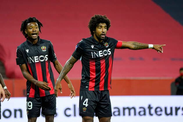 Dante (OGC Nice) FOOTBALL : OGC Nice vs Nantes - Nice - 03 10 2020 NorbertScanella PanoramiC 