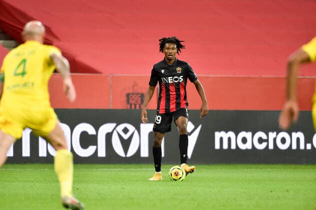 19 KHEPHREN THURAM (NICE) FOOTBALL : Nice vs Nantes - Ligue 1 Uber Eats - 03 10 2020 FEP Panoramic 