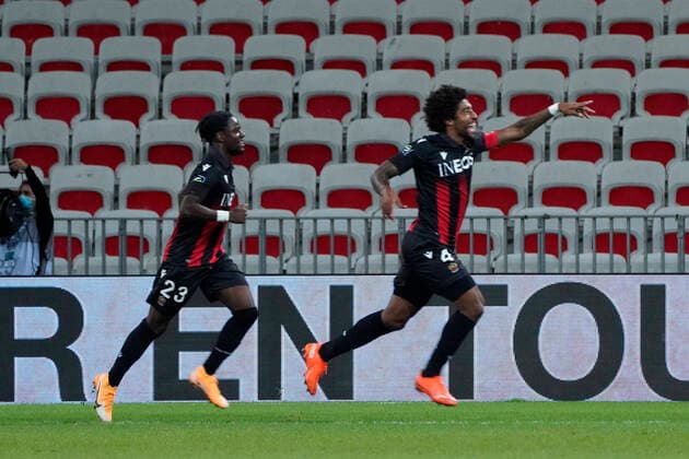 Joie - Dante (OGC Nice) FOOTBALL : OGC Nice vs Nantes - Nice - 03 10 2020 NorbertScanella PanoramiC 