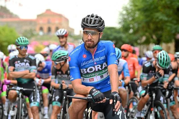 Sport Bilder des Tages Photo Massimo Paolone LaPresse October 05, 2020 Italy Cycling Giro d Italia 2020 - 103th edition - Stage 3 - from Enna to Etna (Linguaglossa-Piano Provenzana) In the pic: Peter Sagan  Copyright: xMassimoxPaolone LaPressex
