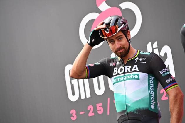 Sport Bilder des Tages Photo Gian Mattia D Alberto LaPresse October 06, 2020 Italy Cycling Giro d Italia 2020 - 103th edition - Stage 4 - from Catania to Villa Franca Tirrena In the pic: SAGAN Peter BORA - HANSGROHE  Copyright: xGianxMattiaxD Alberto LaPressex