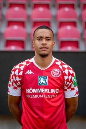 Deutschland - Rheinland-Pfalz - Mainz - 16.08.2020 Fußball - Media-Day - Herren Saison 2020 2021 1. FSV Mainz 05 Robin Kwamina Quaison (FSV Mainz 05) , Mainz Rheinland-Pfalz Deutschland Opel Arena