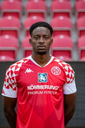 Deutschland - Rheinland-Pfalz - Mainz - 16.08.2020 Fußball - Media-Day - Herren Saison 2020 2021 1. FSV Mainz 05 Jean-Philippe Mateta (FSV Mainz 05) , Mainz Rheinland-Pfalz Deutschland Opel Arena