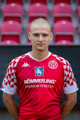 Deutschland - Rheinland-Pfalz - Mainz - 16.08.2020 Fußball - Media-Day - Herren Saison 2020 2021 1. FSV Mainz 05 Dimitri Lavalee (FSV Mainz 05) , Mainz Rheinland-Pfalz Deutschland Opel Arena