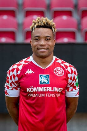 Deutschland - Rheinland-Pfalz - Mainz - 16.08.2020 Fußball - Media-Day - Herren Saison 2020 2021 1. FSV Mainz 05 Pierre Kunde Malong (FSV Mainz 05) , Mainz Rheinland-Pfalz Deutschland Opel Arena