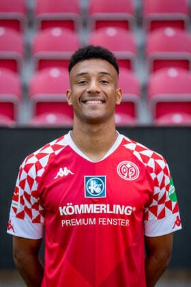 Deutschland - Rheinland-Pfalz - Mainz - 16.08.2020 Fußball - Media-Day - Herren Saison 2020 2021 1. FSV Mainz 05 Karim Onisiwo (FSV Mainz 05) , Mainz Rheinland-Pfalz Deutschland Opel Arena