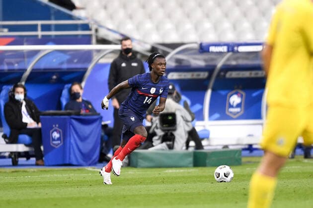 14 EDUARDO CAMAVINGA (FRA) FOOTBALL : France vs Ukraine - Match Amical - 07 10 2020 FEP Panoramic 