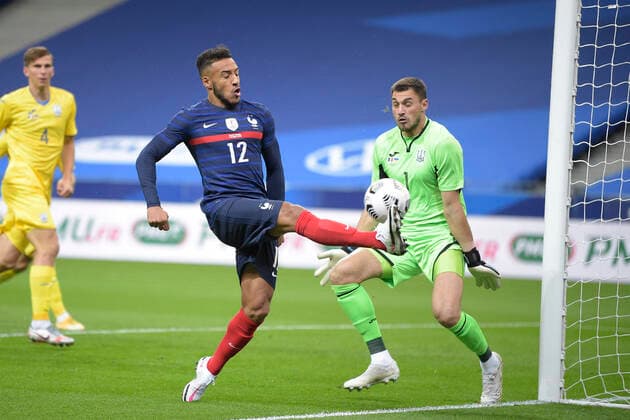Corentin Tolisso (France) FOOTBALL : France vs Ukraine - Match Amical - Paris 07 10 2020 JBAutissier Panoramic 