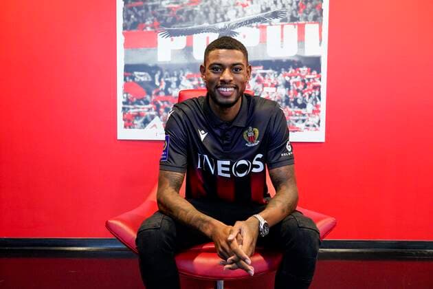 Jeff Reine Adelaide (OGC Nice) FOOTBALL : OGC Nice Presentation de Jeff Reine Adelaide - Nice - 08 10 2020 NorbertScanella PanoramiC 