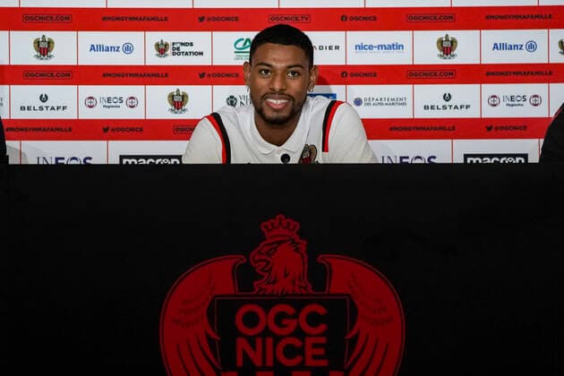 Jeff Reine Adelaide (OGC Nice) FOOTBALL : OGC Nice Presentation de Jeff Reine Adelaide - Nice - 08 10 2020 NorbertScanella PanoramiC 